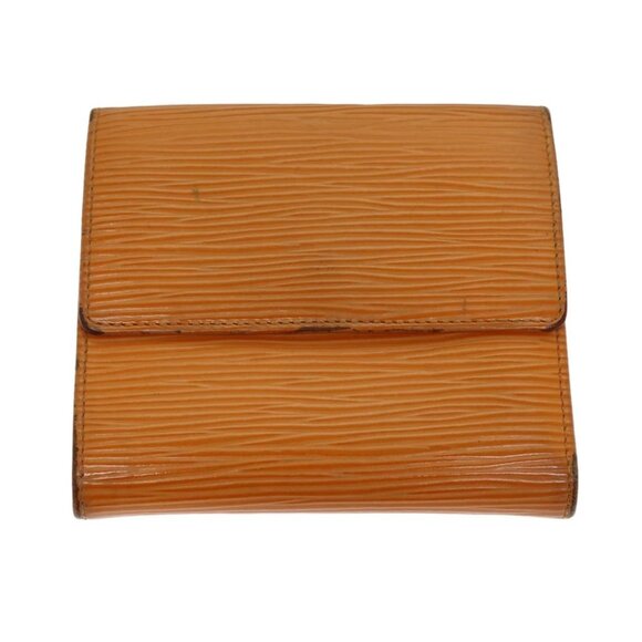 LOUIS VUITTON Epi Portefeuille Elise Wallet Orange Mandarin M6348H LV Auth 82176 - Picture 3 of 15